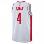Maillot NBA Houston Rockets Jalen Green 0 Nike 2022-23 Association Edition Blanc Swingman - Homme